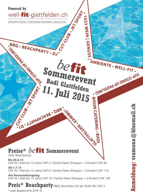 befit Sommerevent 2015