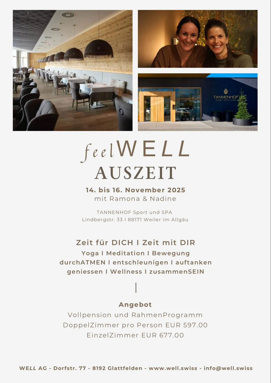 FeelWell Auszeit Nov25